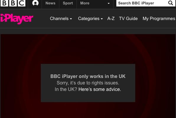 vpn for bbc iplayer